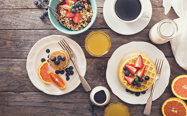 6 ideas de desayunos exprés