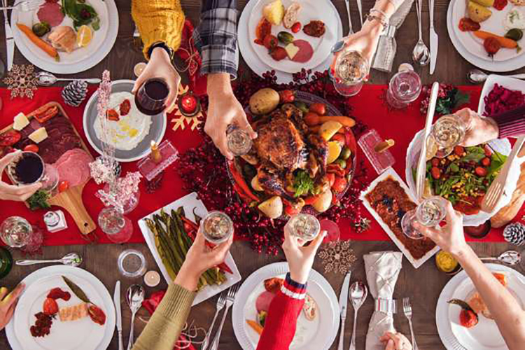 8 sencillos trucos para una Navidad más saludable