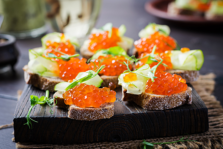 Canapés ligeros para Navidad (Parte II)