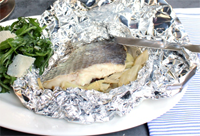 Dorada en papillote