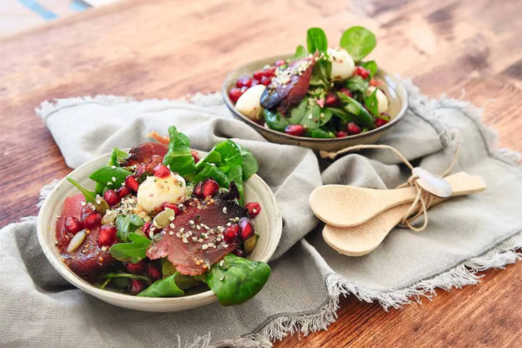 Ensalada de mojama de atún