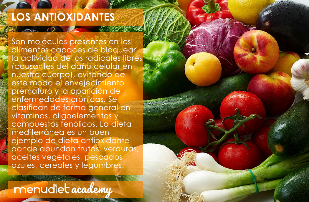 Los antioxidantes #menudietacademy