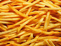 Patatas fritas ligeras