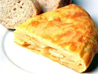 Tortilla de patatas para dieta