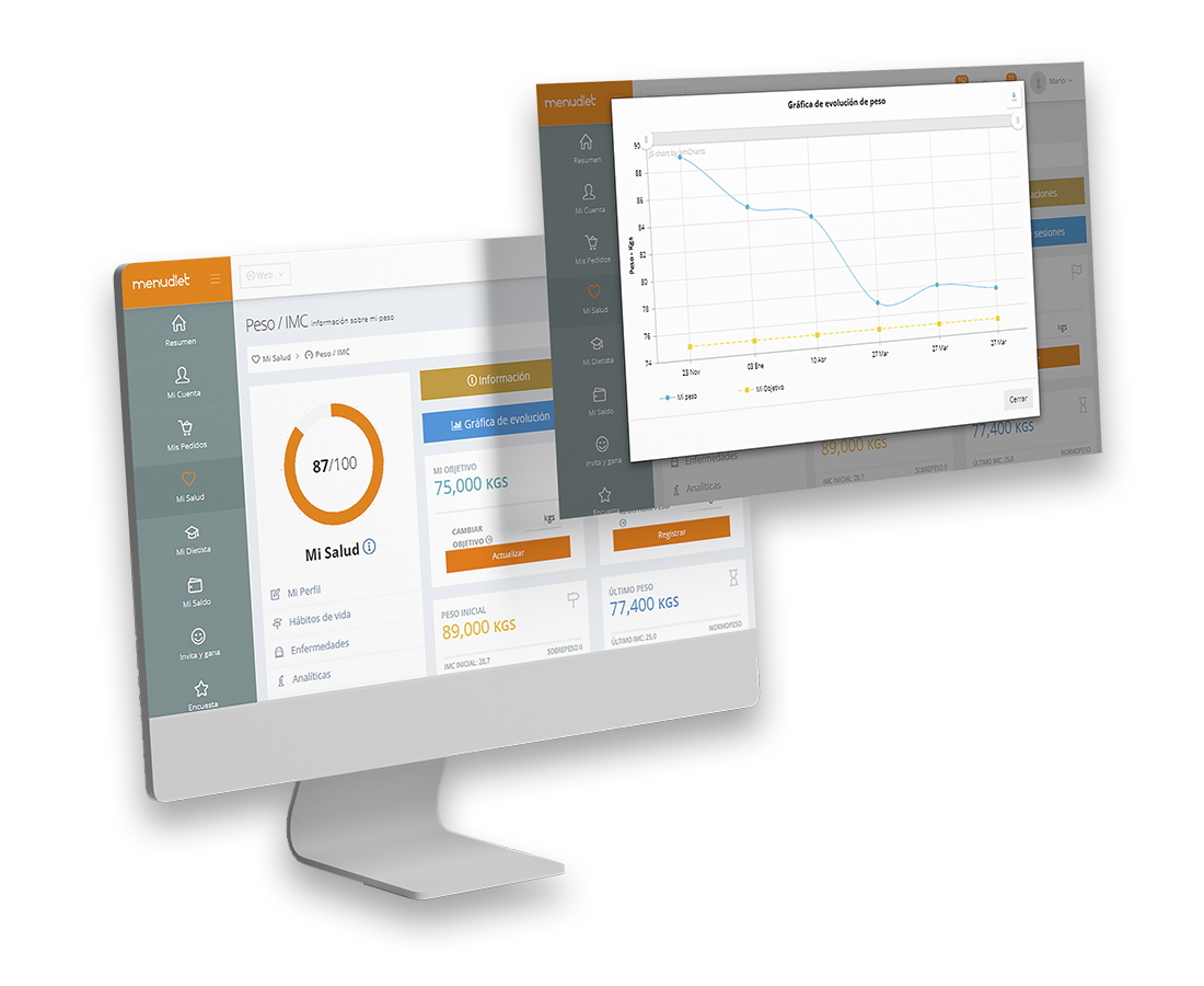 Configurador de menú semanal