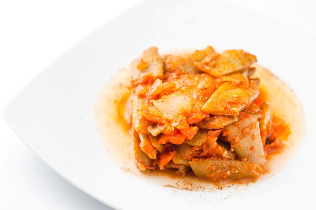 Judías verdes con tomate a domicilio