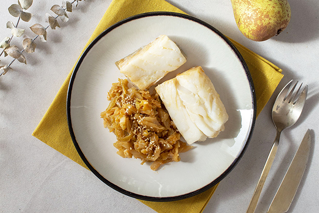 Bacalao con repollo para llevar