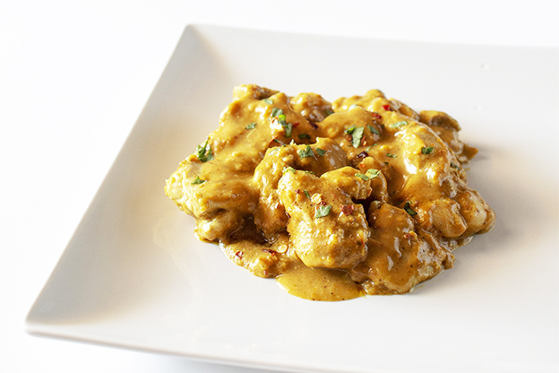 Pollo al curry con leche de co ... a domicilio
