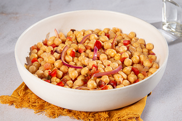 Ensalada de garbanzos a domicilio