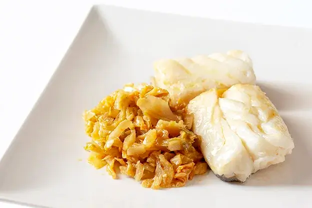 Bacalao con repollo a domicilio