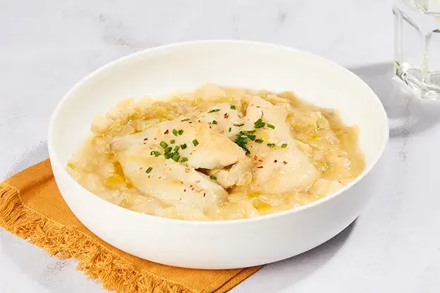 Gallo en salsa oriental con... a domicilio